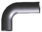 Kenworth Aerocab exhaust elbow pipe 90 degrees