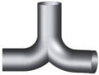 Kenworth Aerocab exhaust Y-pipe for newer models