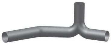  Peterbilt 377 exhaust Y Pipe