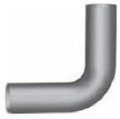 Peterbilt 379 exhaust elbow 90 degrees, 18