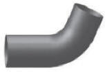 Peterbilt Exhaust Elbow 67 Degrees