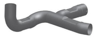  Peterbilt dual exhaust 357-378 Y-Pipe